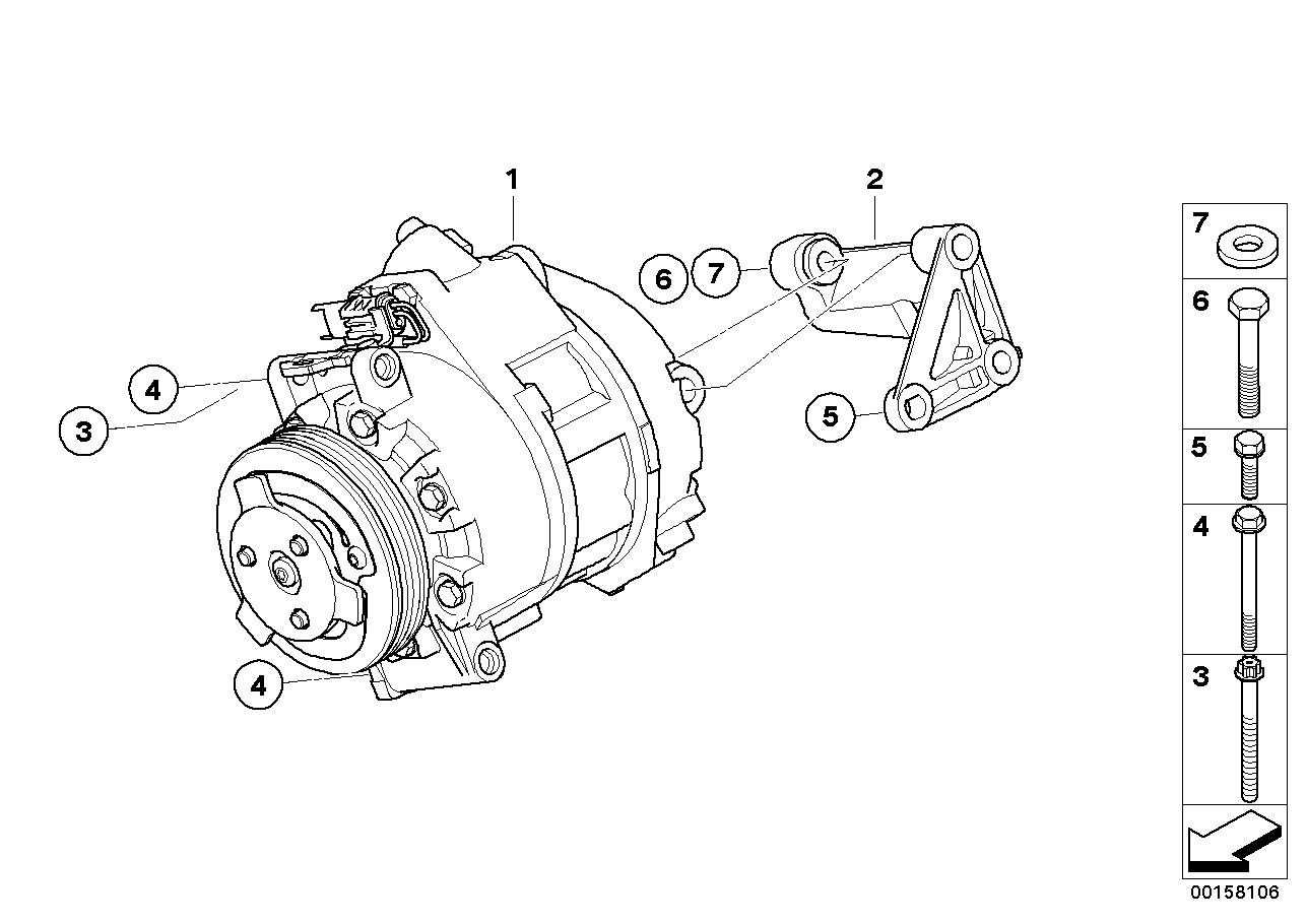 BMW 64 50 9 121 762 - Kompressor, klimatanläggning xdelar.se