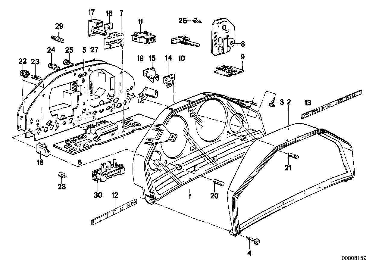 BMW 07 11 9 978 372 - Glödlampa, instrumentbelysning xdelar.se