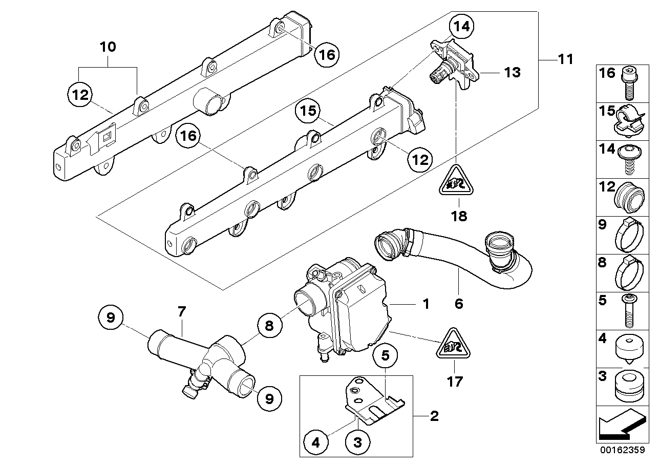 BMW 13417838511 - Glödlampa, varselljus xdelar.se