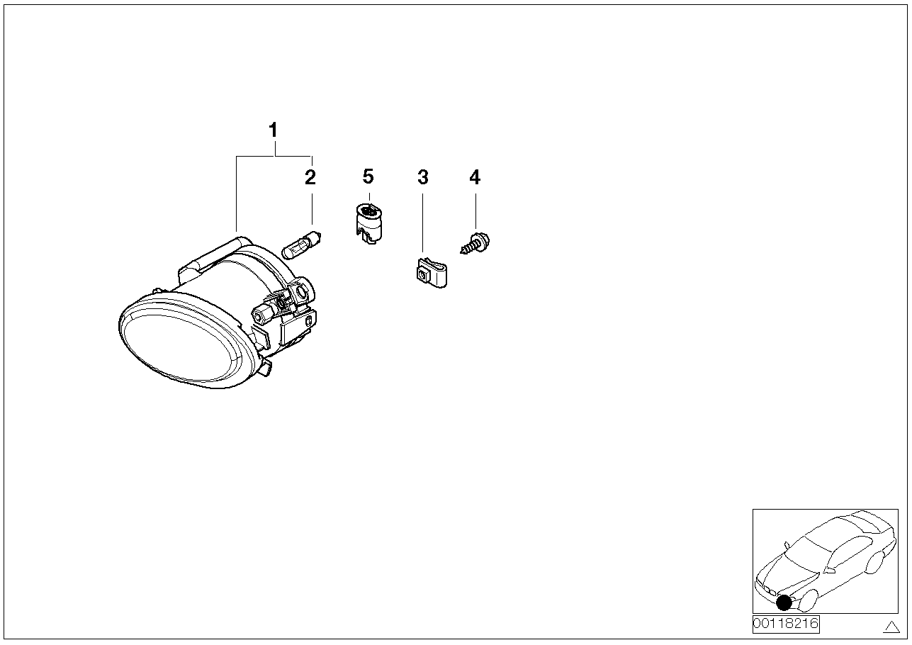 BMW 63 21 7 160 786 - Glödlampa kurvljus xdelar.se