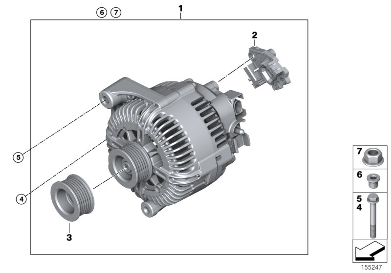 BMW 12317561001 - Generator xdelar.se