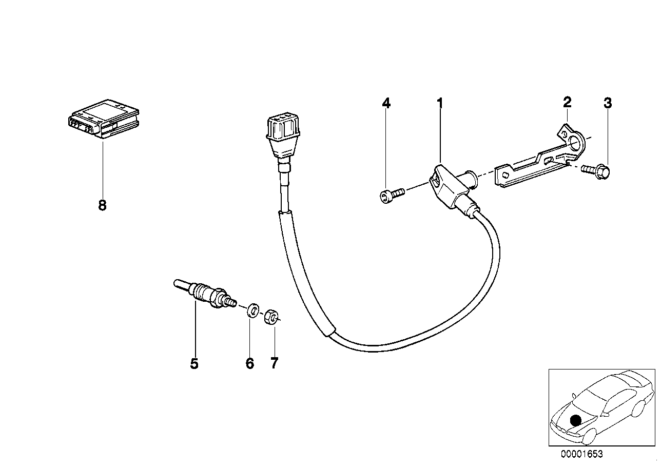 BMW 12 23 2 241 389 - Glödstift xdelar.se