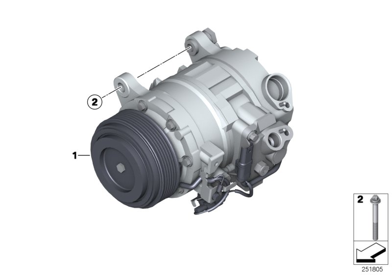 BMW 64529399059 - Kompressor, klimatanläggning xdelar.se