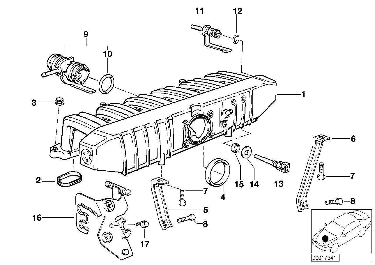 BMW 11 61 1 730 725 - Generator xdelar.se