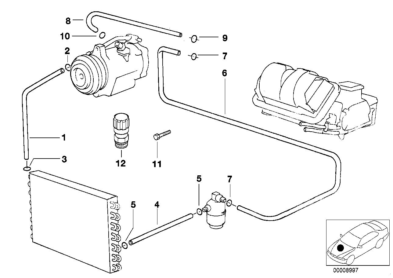 BMW 64508363041 - Tätningsring, oljeavtappningsskruv xdelar.se