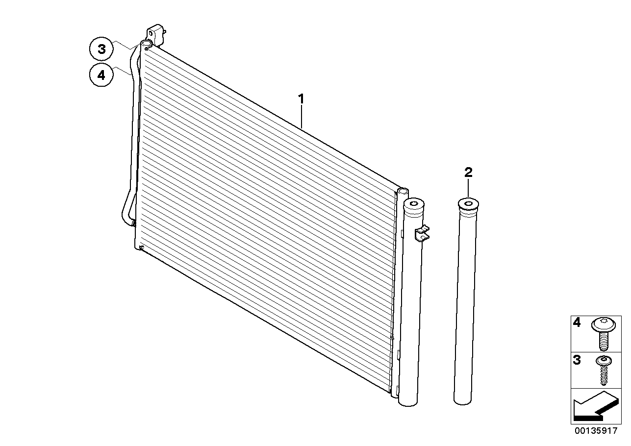 BMW 64 53 9 229 022 - Kondensor, klimatanläggning xdelar.se