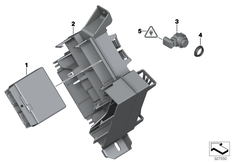 BMW 66 20 9 261 630 - Sensor, parkeringshjälp xdelar.se