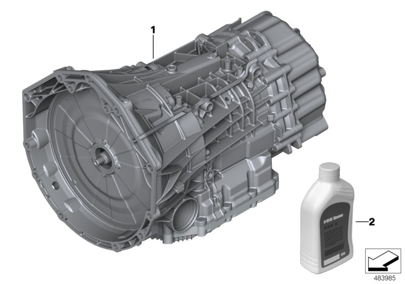 BMW 83222446673 - Automatväxellådsolja (ATF) xdelar.se