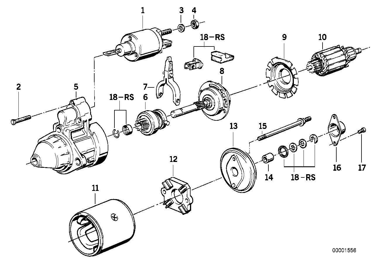 BMW 12 41 1 721 286 - Skruv / Bult xdelar.se