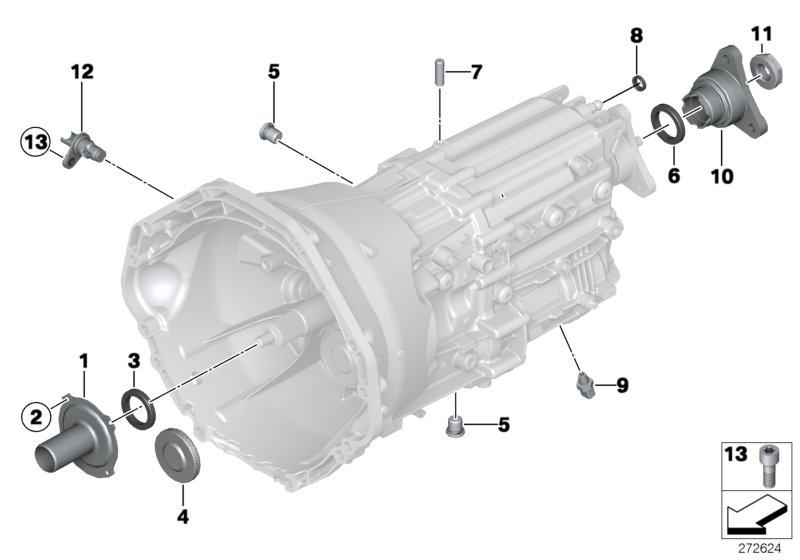 BMW 23117531360 - Startmotor xdelar.se