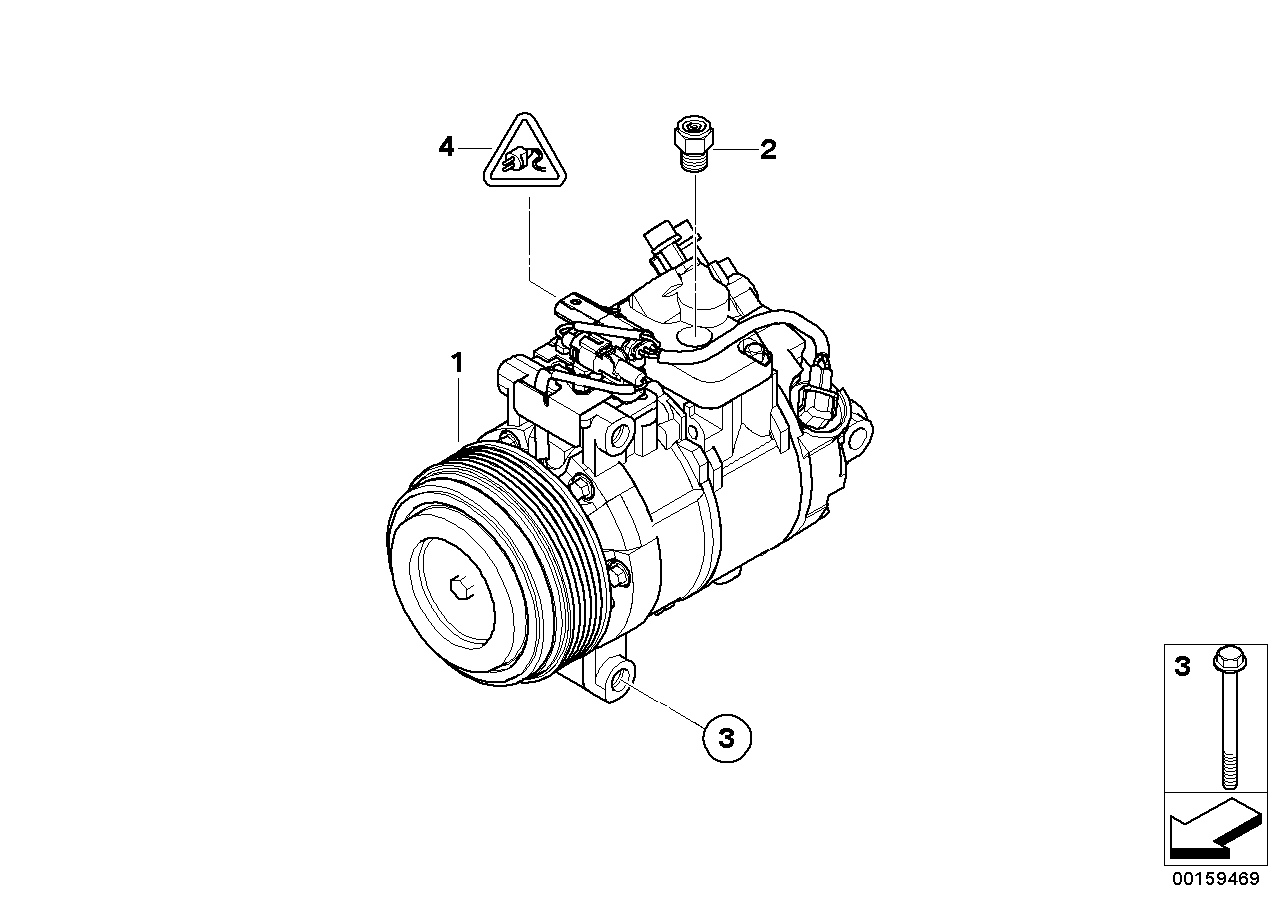 BMW 64 52 6 987 862 - Kompressor, klimatanläggning xdelar.se