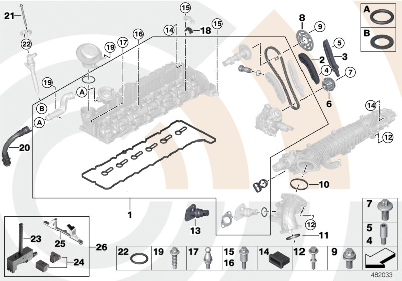 BMW 11 31 7 797 516 - Transmissionskedjesats xdelar.se