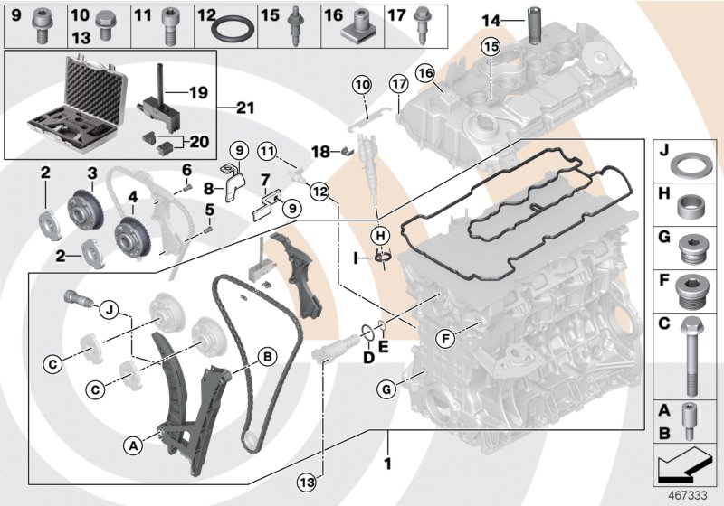 BMW 071 299 0 31 92 - Transmissionskedjesats xdelar.se