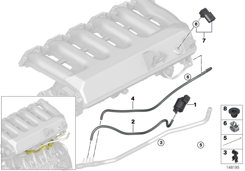 BMW 61138368763 - Glödlampa, varselljus xdelar.se