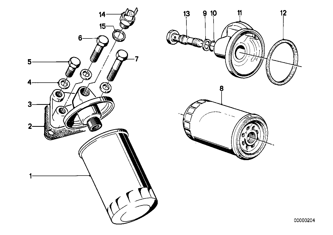 BMW 11 42 1 266 773 - Oljefilter xdelar.se