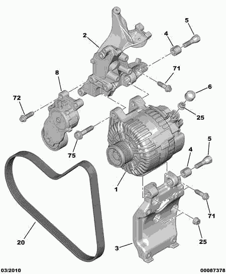 FIAT 96 780 488 80 - Generator xdelar.se