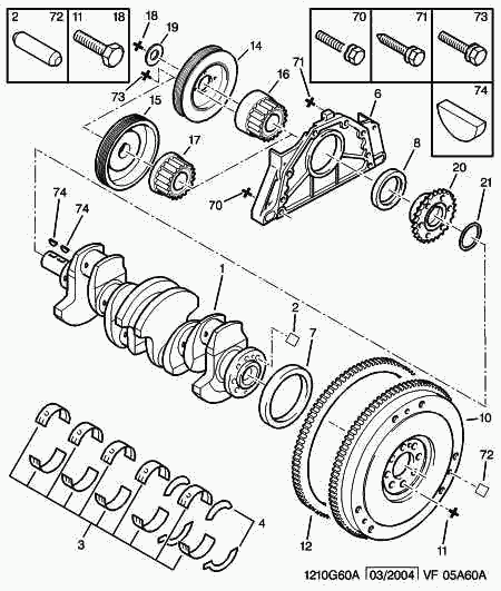 CITROËN 0513 A2 - Kugghjul, strömfördelare xdelar.se