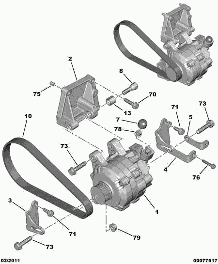 PEUGEOT 5705 CW - Generator xdelar.se