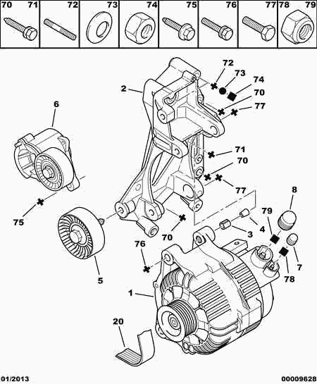 PEUGEOT 5705 6N - Generator xdelar.se