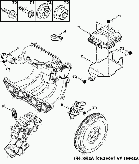 CITROËN/PEUGEOT 1338 A7 - Sensor, kylmedietemperatur xdelar.se