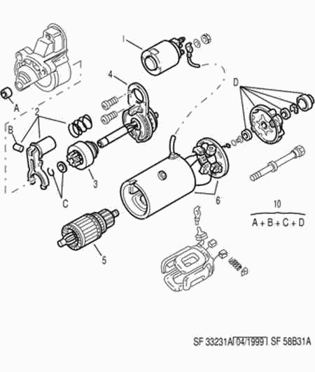 CITROËN (DF-PSA) 5821 D9 - Reläankare, startmotor xdelar.se