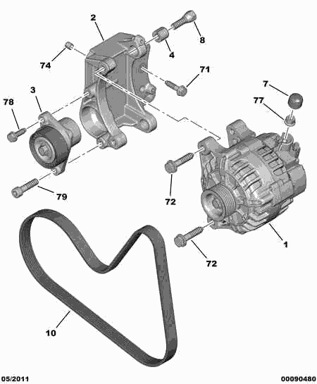 PEUGEOT 5705.KW - Generator xdelar.se