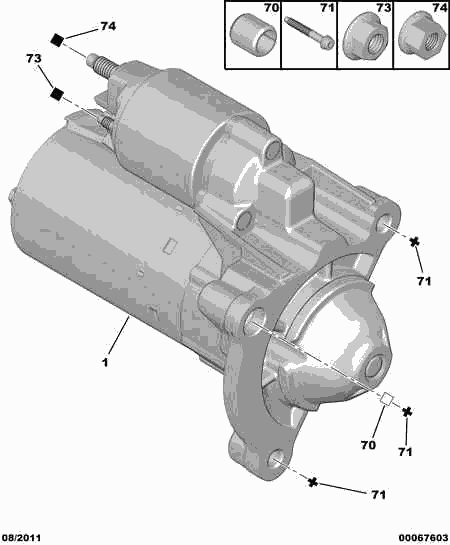 CITROËN 5802.V7 - Startmotor xdelar.se