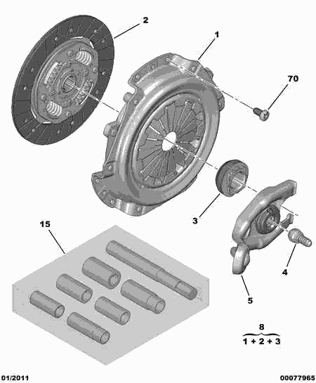 MOVI 2052 87 - CLUTCH KIT xdelar.se