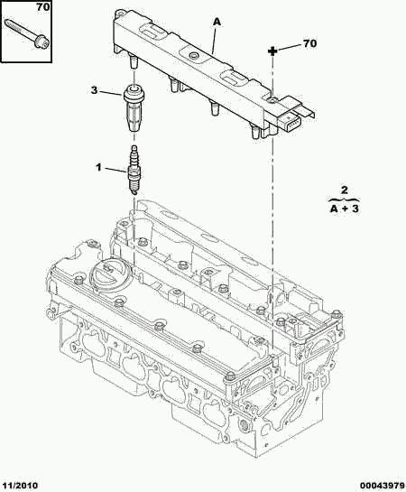 CITROËN 5960 91 - Tändstift xdelar.se