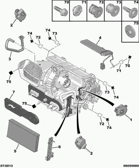 CITROËN 6447 TC - Filter, kupéventilation xdelar.se