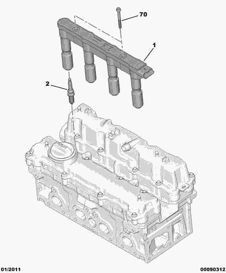 CITROËN 5960 G1 - Tändstift xdelar.se