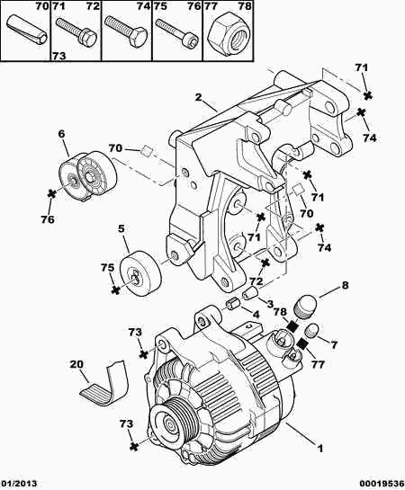 CITROËN 5705 AA - Generator xdelar.se