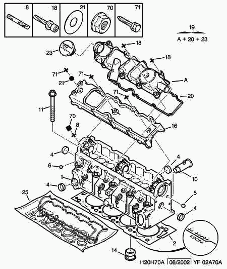 CITROËN 0249.95 - Packning, ventilkåpa xdelar.se