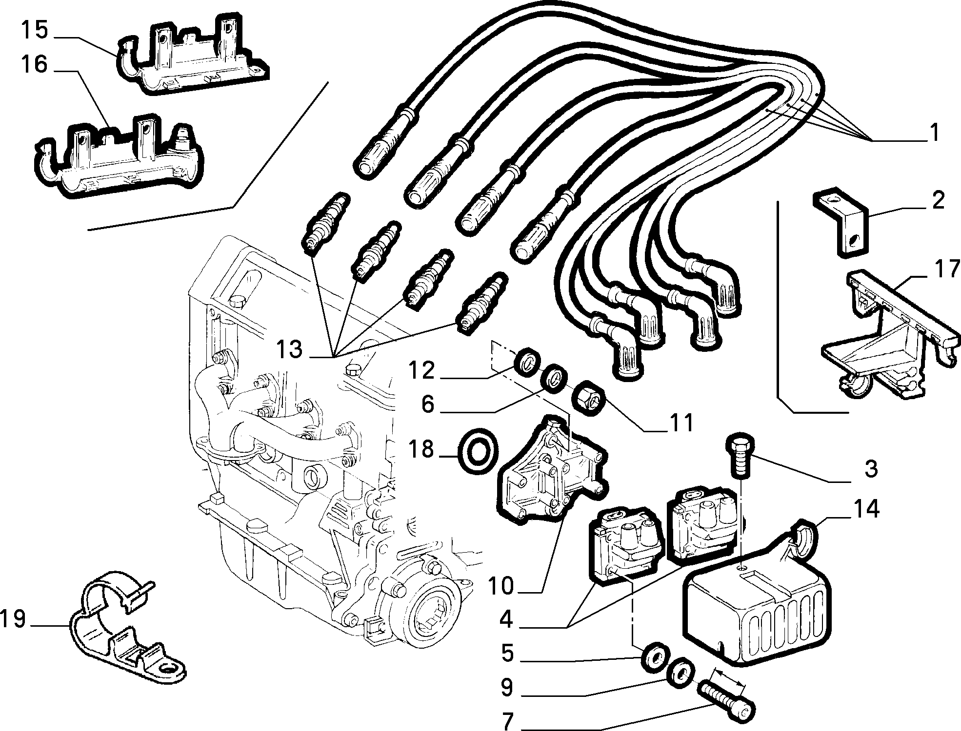 FIAT 5894586 - Tändstift xdelar.se