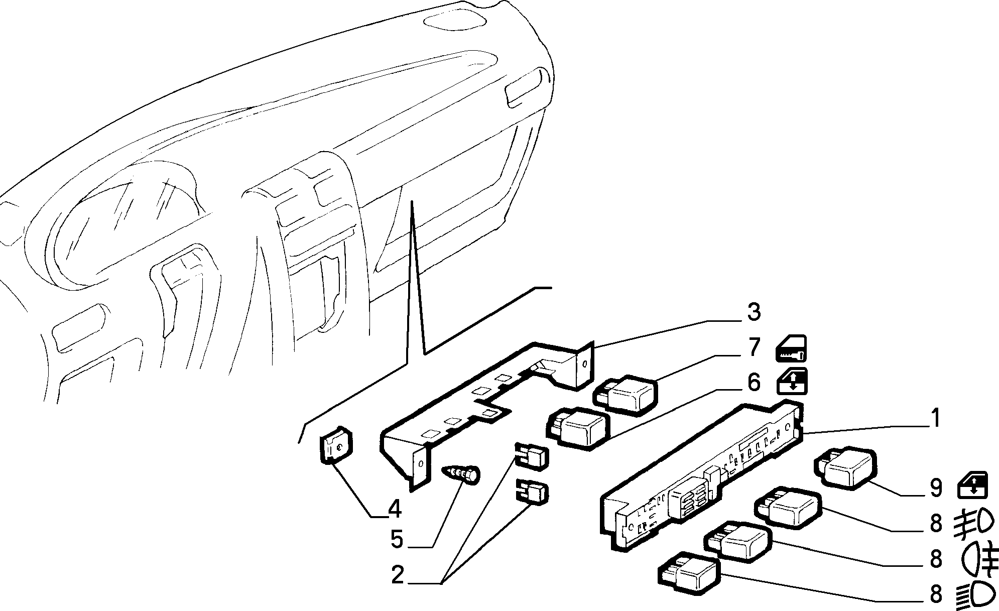 FIAT 1105 5190 - Säkring xdelar.se