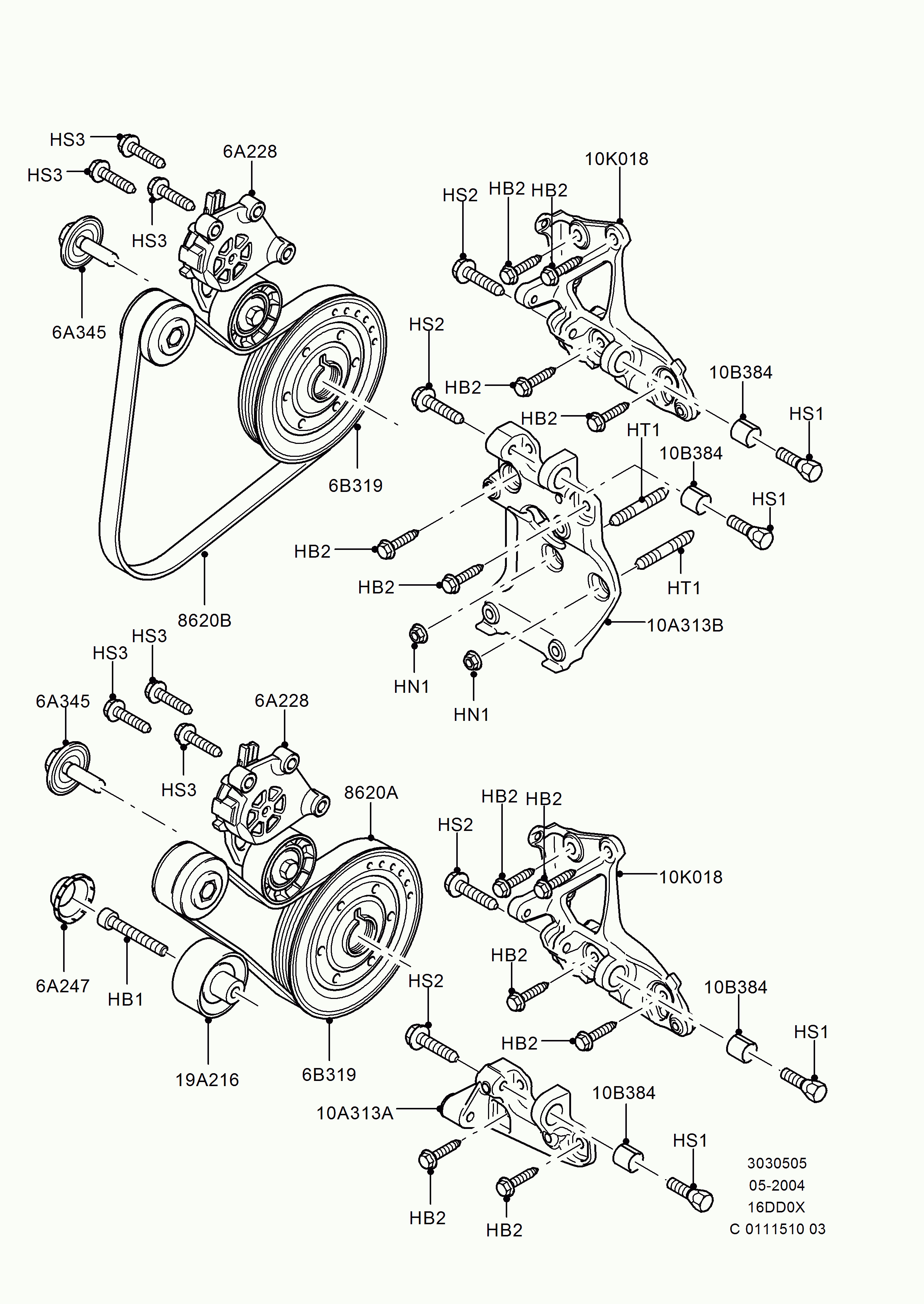 FORD 1754150 - Hållare, kompressor xdelar.se