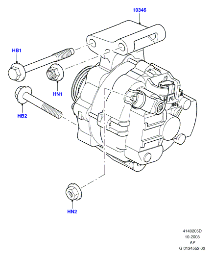 FORD 1 543 764 - Generator xdelar.se