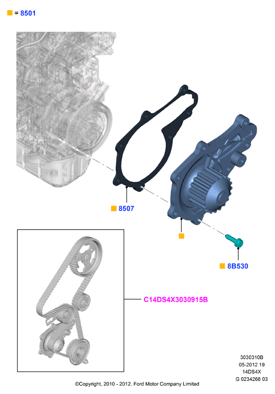 Infiniti 1 366 614 - Vattenpump xdelar.se