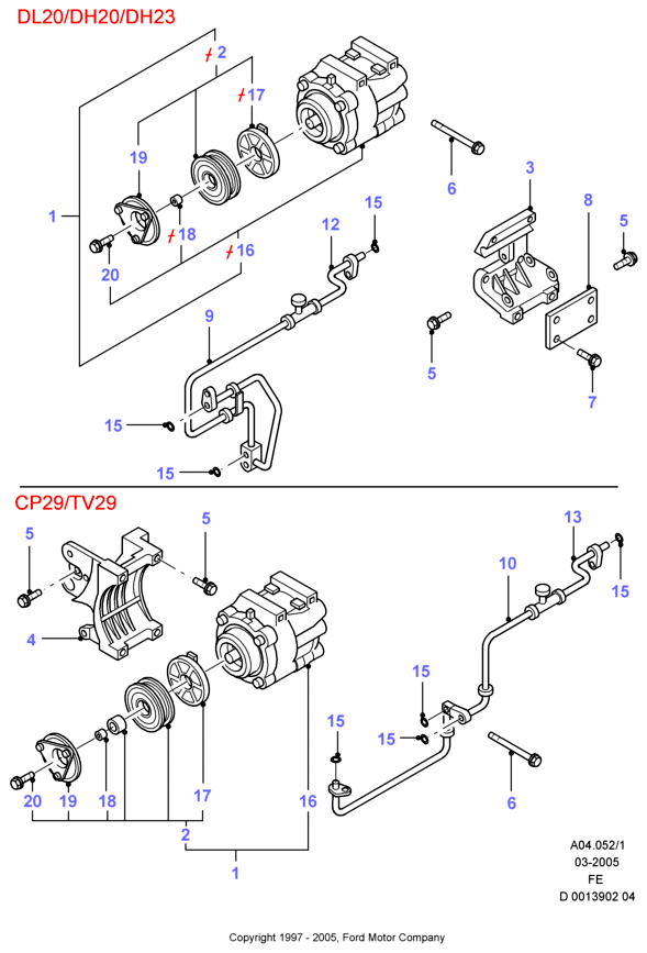 FORD 4807088 - Kompressor, klimatanläggning xdelar.se