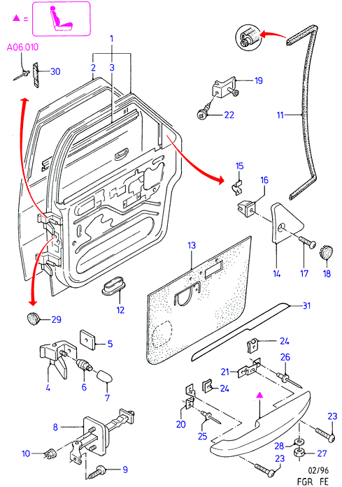 AKRON 1050330 - Panel Assy - Door - Outer, RH xdelar.se