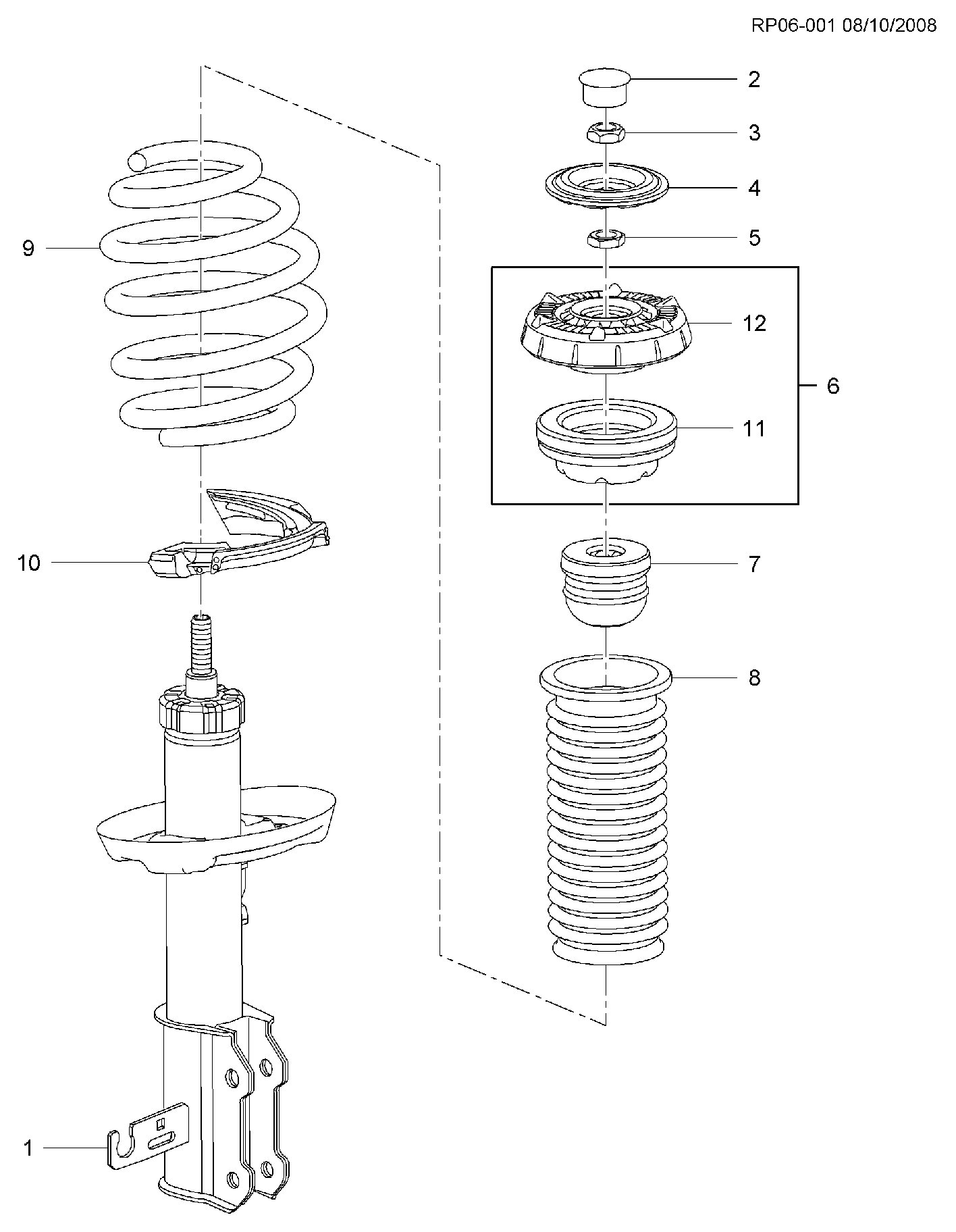 Opel 13256850 - Gummibuffert, fjädring xdelar.se