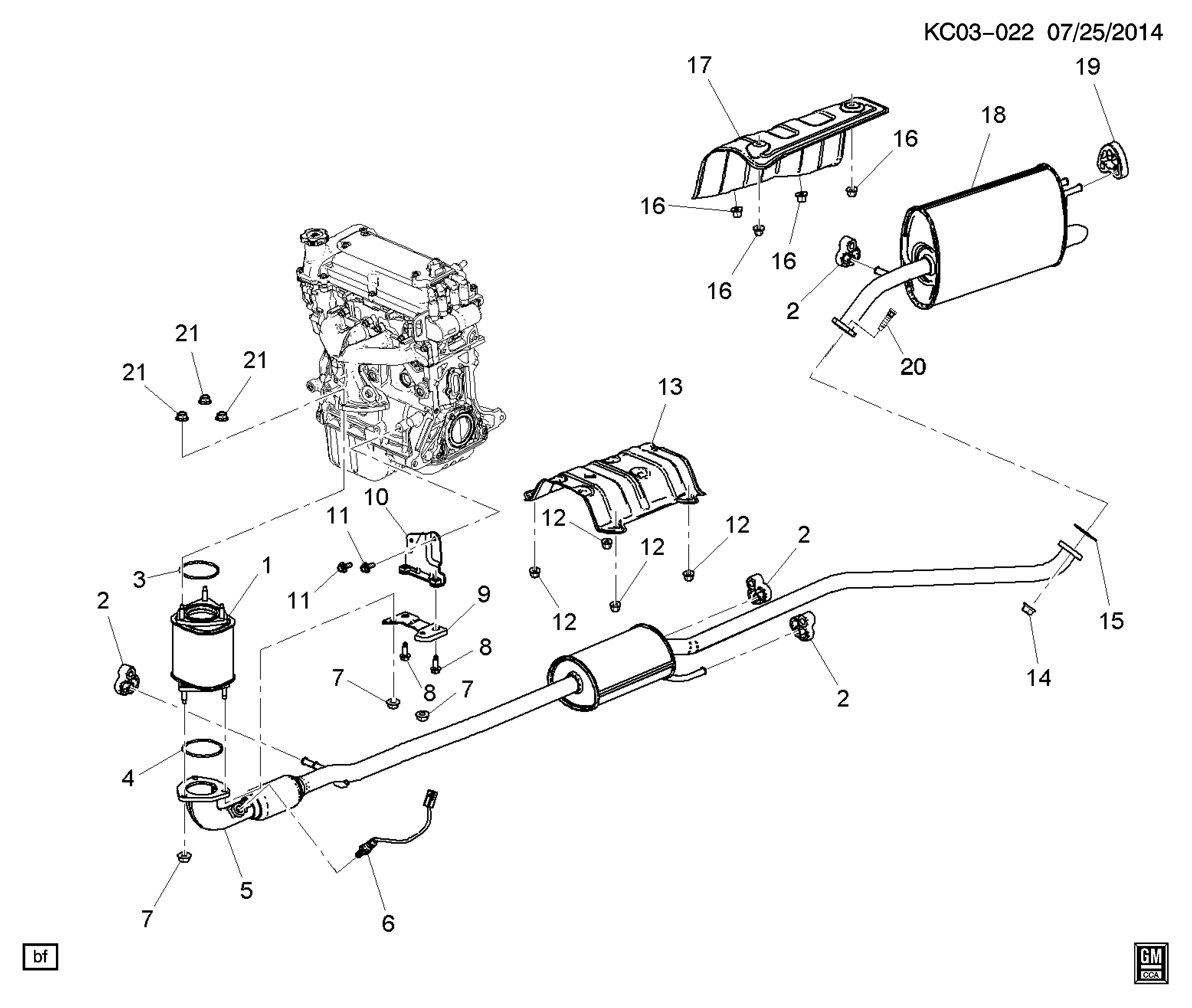 DAEWOO 96423429 - Lambdasond xdelar.se