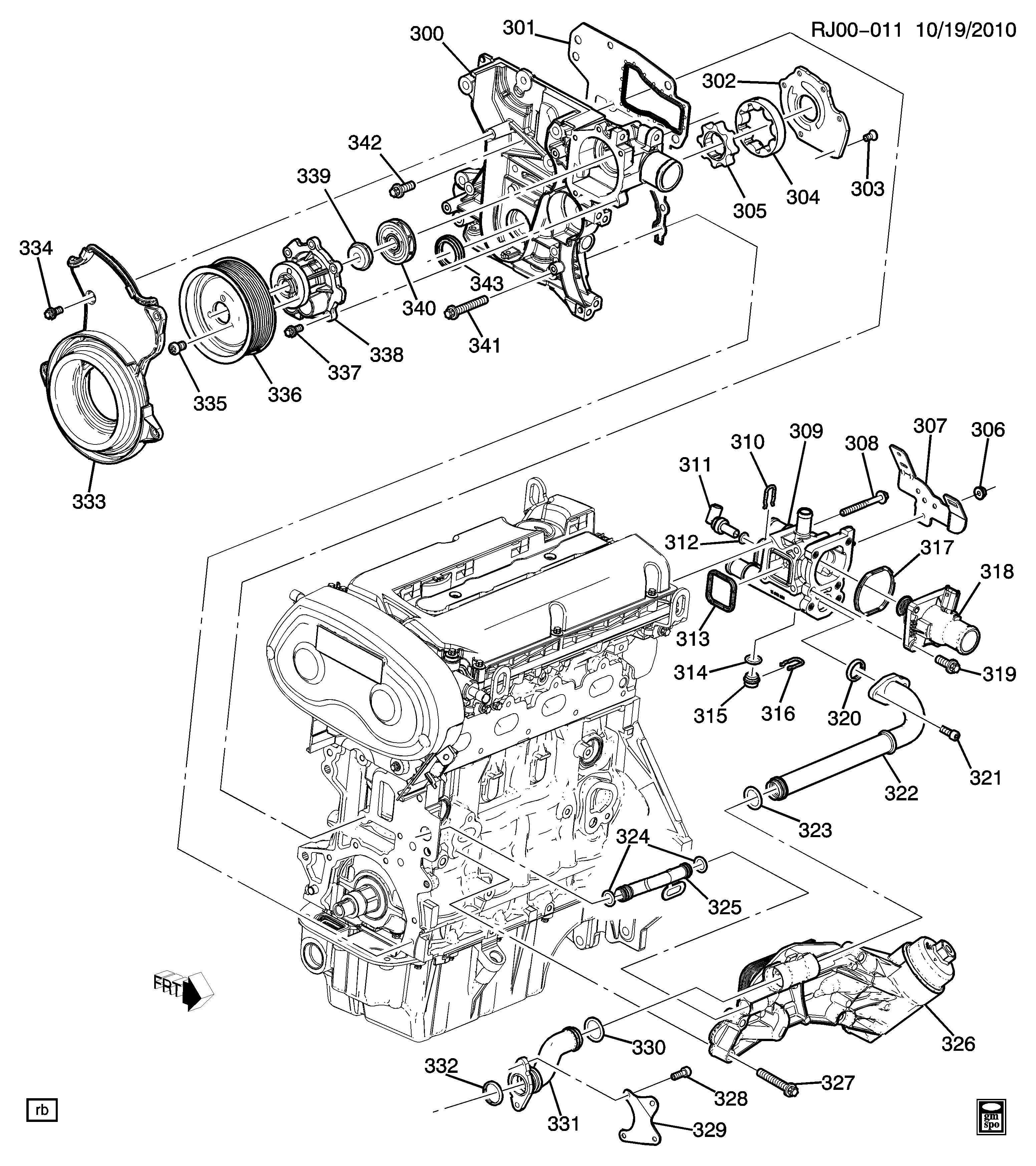 Opel 11094425 - Mutter avgasgrenrör xdelar.se