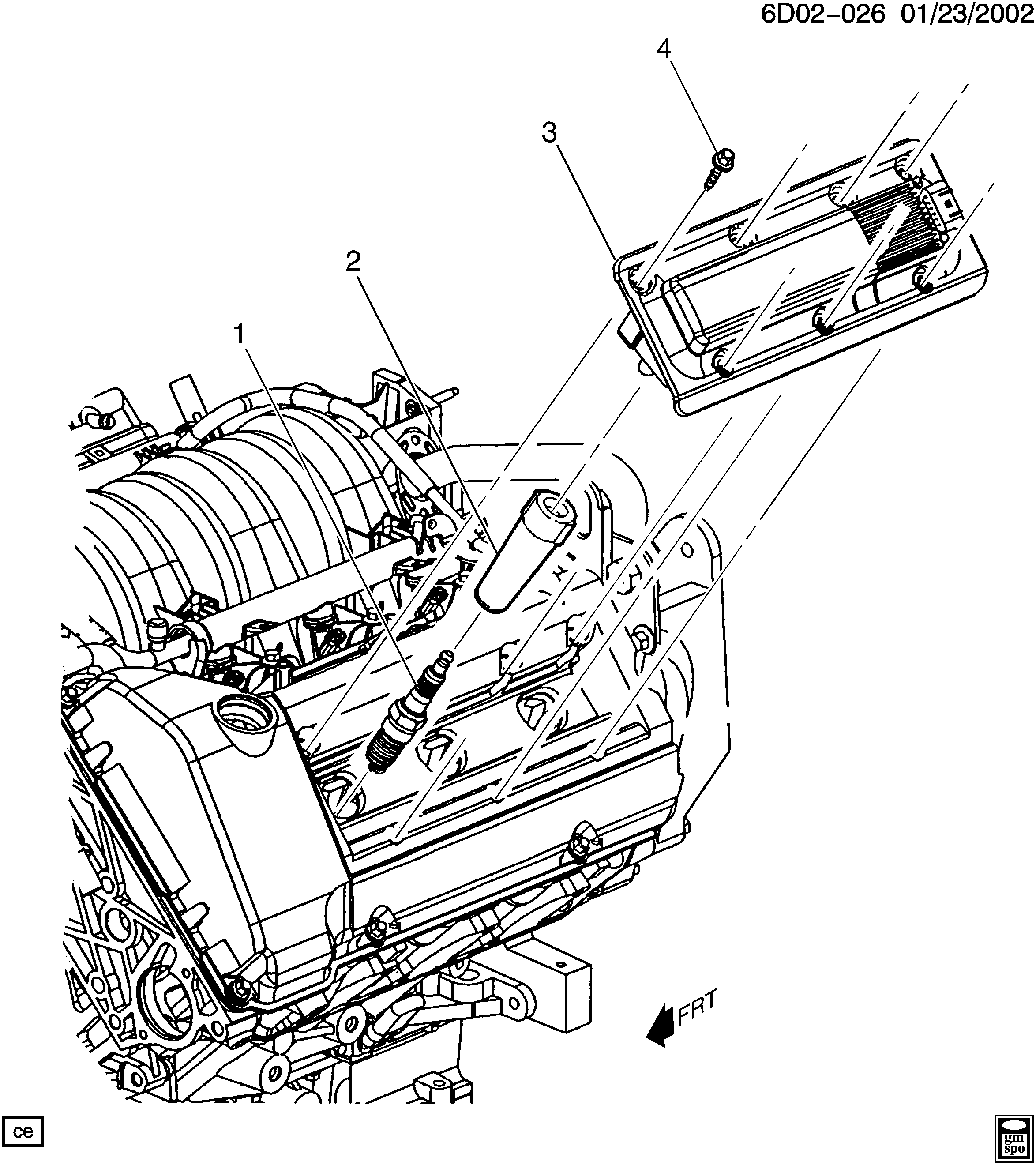 Cadillac 24425327 - Tändstift xdelar.se