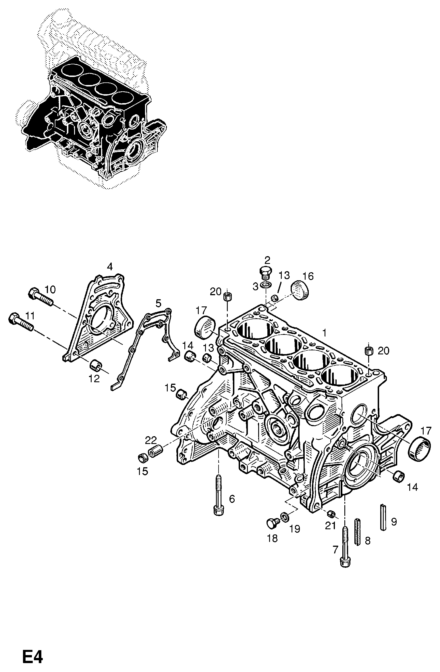 Vauxhall 4404839 - Vattenpump + kuggremssats xdelar.se