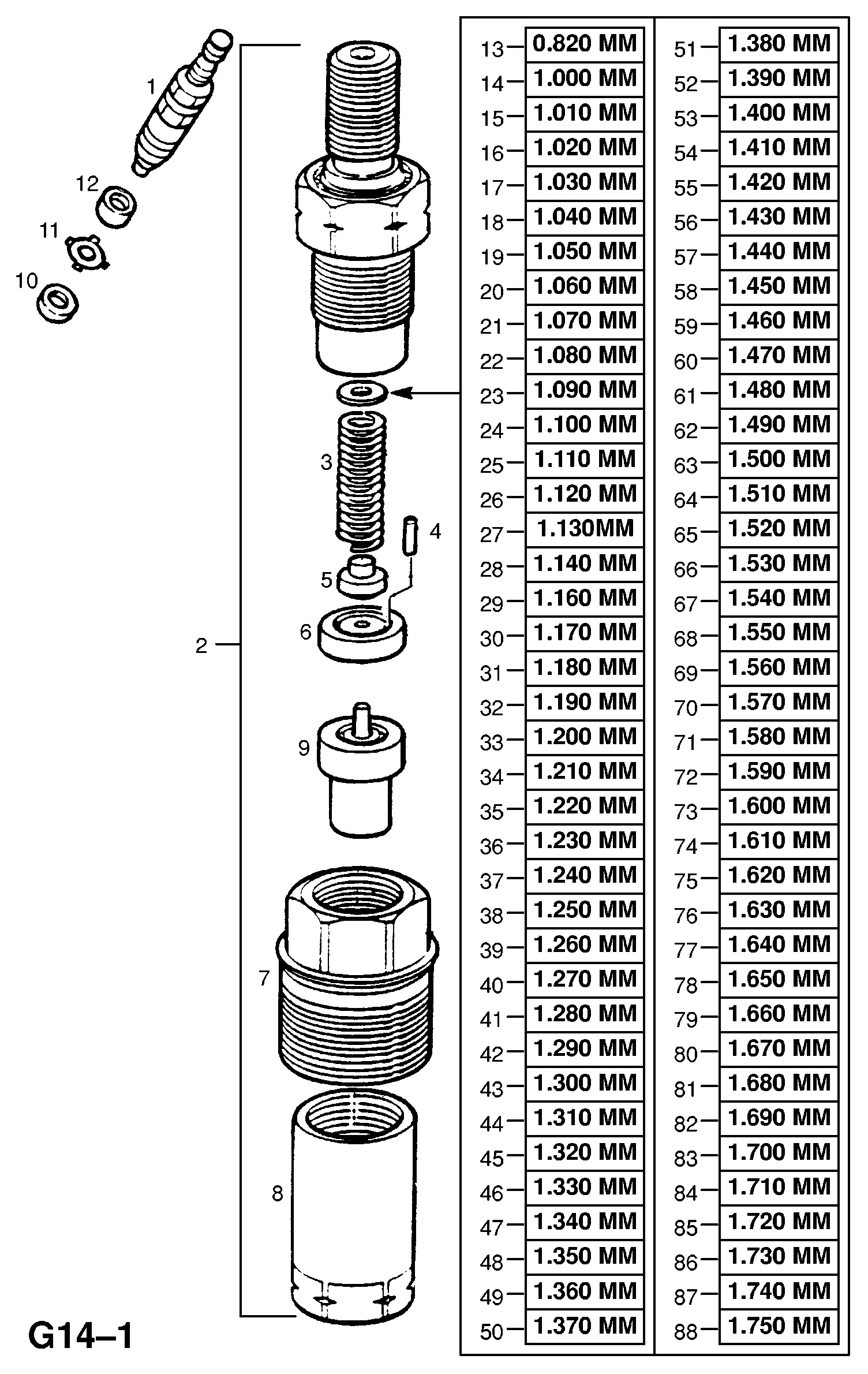 Mercury 821 916 - Tändstift xdelar.se