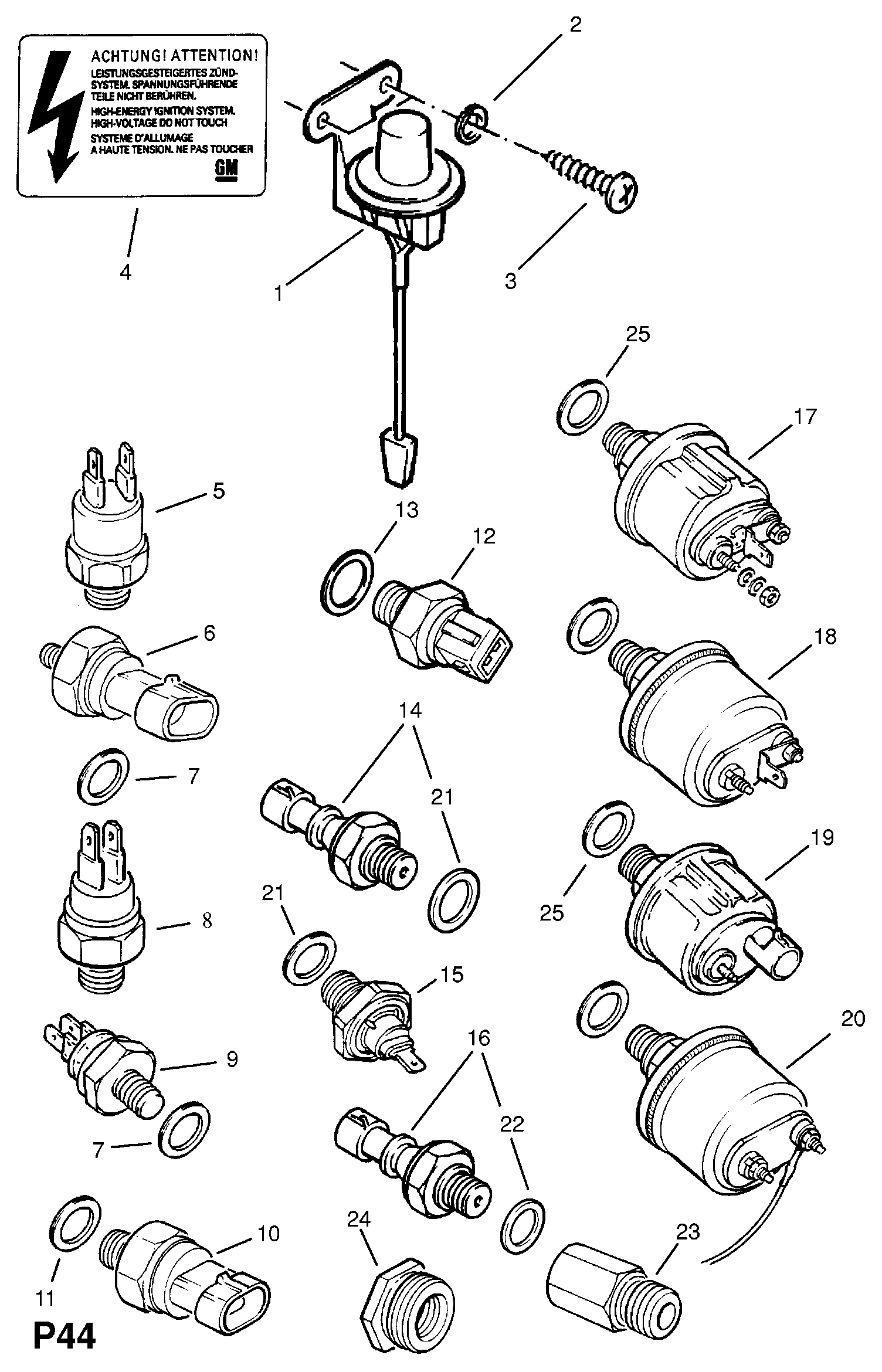 Opel 20 91 015 - Tätningsring, oljeavtappningsskruv xdelar.se