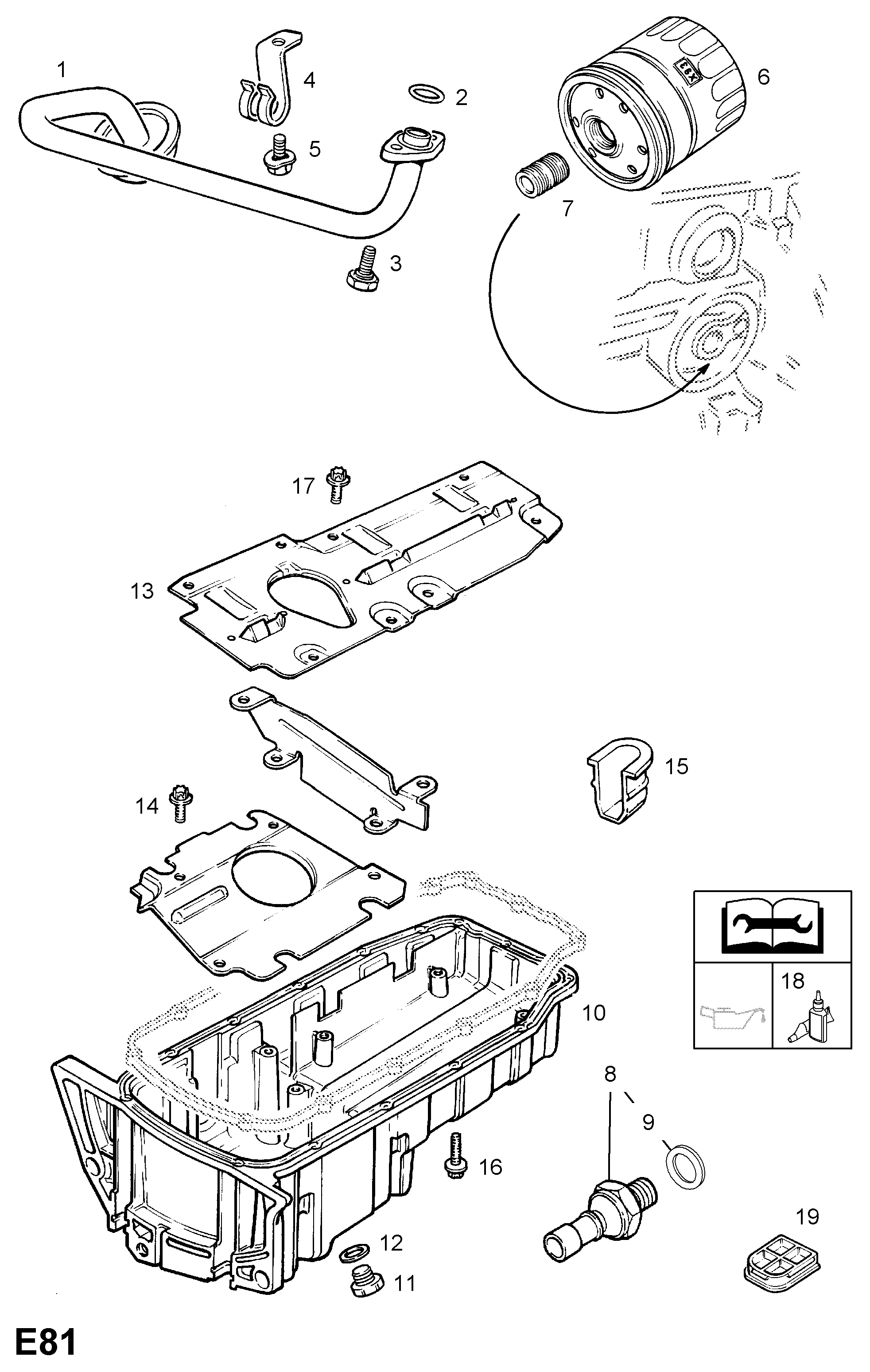 Opel 12 52 557 - Sensor, oljetryck xdelar.se