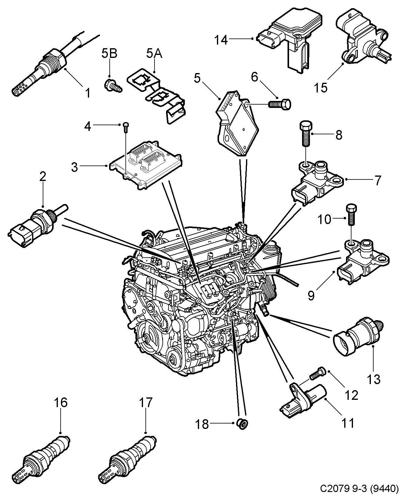 SAAB 55 35 314 8 - Lambdasond xdelar.se