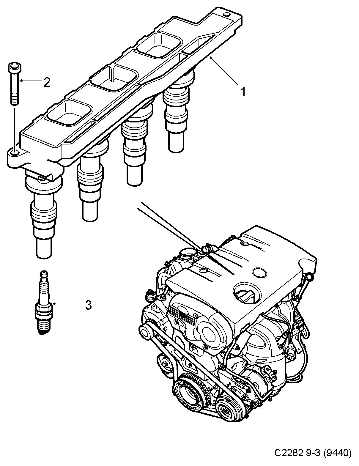 Vauxhall 93 176 801 - Tändstift xdelar.se